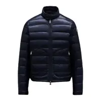 在飛比找momo購物網優惠-【MONCLER】男款 深藍色輕量羽絨外套(1號USA-S、