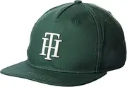 [Tommy Hilfiger] Men's Signature Flat Brim Baseball Cap