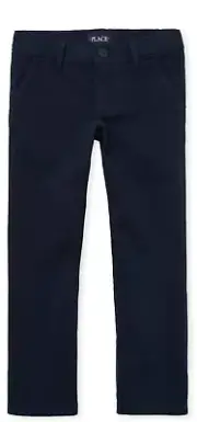 FIRE! SEALED! Childrens Place Girls Uniform Bootcut Chino Pants #B2015. Sz 14