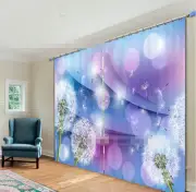 3D Aperture 35 Blockout Photo Curtain Printing Curtains Drapes Fabric Window AU