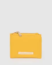 Mustard Han Mini Wallet