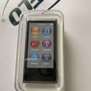Latest Apple iPod Nano 7th Generation Silver A1446 Model 16GB Cable Bundle