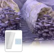 15/30pcs PVC Mushroom Spawn Grow-Bag Substrate Clear Bags High Temp Pre-Sealable
