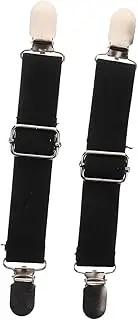 Motorcycle Pants Leg Fastener Clips Elastic Adjustable Boot Straps Quick Release for Women Men Secure Pant Holders