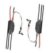 Brandnew 2pcs 3-phase Brushless Motor Driver BLDC ESC Speed Controller 7-24V