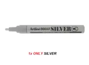 Artline Metallic EK900XF Bullet Tip 2.3mm permanent marker - 1x ONLY SILVER