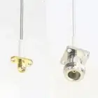 N jack 0.7" Flange to SMA female 2-holes RG405 Flexible Semi-Rigid Jumper 4~40"