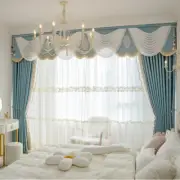 New High-precision Fabric Anti-snagging French Luxury Curtains Room Window