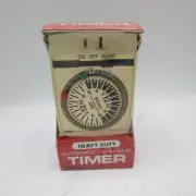 Vintage Kmart Heavy Duty Automatic 24 Hour Timer Model 19-50 New Sealed