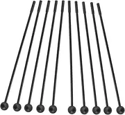 Abaodam Versatile Percussion Mallets Set 10pcs Plastic Drum Hammers Long Handles for Boys and Girls and Professionals
