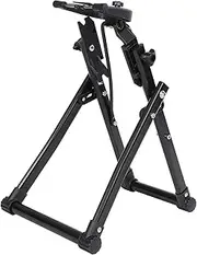 Bicycle Wheel -bogus -standing, Aluminum Alloy Bicycle Wheel Rack Rotating Button Quite Robust for the Outdoor