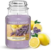 [YANKEE CANDLE] Lemon Lavender Large Classic Jar Candle