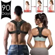 Men Women Adjustable Posture Corrector Back Shoulder Support Correct Brace Belt