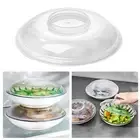 Microwave Plate Cover Guard Lid High Temperature Resistance Oil Splashing Proof