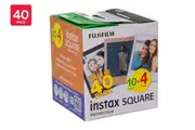 Fujifilm Instax Square Film Value (40 Pack)