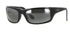 Maui Jim PEAHI GLOSS BLACK 202-02 POLARIZED SUNGLASSES