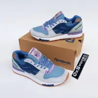 在飛比找蝦皮購物優惠-Reebok Classic GL6000 灰紫色女鞋