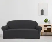 Boston Sofa Cover (Steel) - 3 Seater