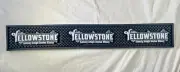 Yellowstone Bourbon rubber bar rail runner pour spill mat 23.5" x 3.5" NEW home