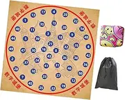 TTETTZ Team Group Game with Storage Bag Outdoor Children Sports Sandbag Toss Game for Communication, Desert Color