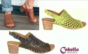 Cabello Comfort Antas soft leather heel sandals Cabello Shoes Antas heel shoe