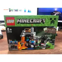 在飛比找蝦皮購物優惠-Lego 21113 minecraft 創世神 盒況不好 