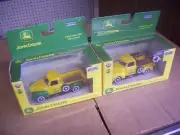 1950 chevrolet stepside pickup trucks, john deere,1/43,gearbox,lot of 2