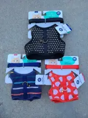 3 Whisker City Cat Vest Harness And Leash Sets Kitten & Adult sizes NEW!