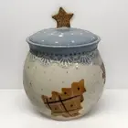Paula Deen Ceramic Christmas Cookie Jar Sugar Cookie Suite With Box NEW