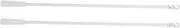 Alipis 2pcs Venetian Blind Rod Curtain Blind Wand Vertical Blind Blinds Pulling Rod Long Blind Stick Blind Tilt Rod Long Rod for Window Blind Tilt Mini Glass Fiber White Opener