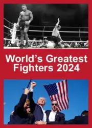 2 CARDS MAGA President Donald Trump & Mike Tyson World's Greatest Fighters 2024