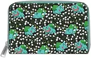 [Loungefly] Pokemon Bulbasaur Aop Zip-Around Wallet One Size