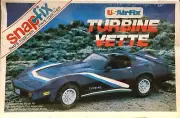 US AirFix 8048 1/24 Scale SnapFix Turbine Vette Snap Together Corvette Model Kit