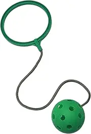 Skip Ball - Single-Leg Swing Rotating Soft Jumping Ring Assorted Colors,Coordination Fitness Sports Ball Outside Exercise Skipping Toy for Kindergarten
