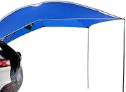 Car Awning, Lightweight Waterproof, Durable Tear Resistant, Multifunctional Auto Camping/SUV, MPV, Trailer, Tear, Sedan, Anti-UV Tent Camping Travel Tent/Shade Awning
