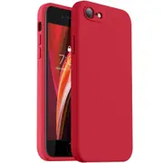 MCC iPhone SE 2022 3rd Gen Soft Silicone Shockproof Case Cover Apple SE3 [Red]