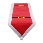 Christmas Table Cloth Red and Black Table Cloth Decorative Tablecloth