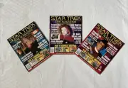 Star Trek The Magazine Issue 1,2,3 May, June, July 1999 Leonard Nimoy