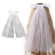 Wedding Veil for Wedding Hen Party Bride Pearls Veil Head Scarf Photo Props