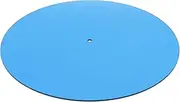 Matte Matte Registration Plaza Mattable Somunance Partner for a 12 -inch Plate Player, Ideal for Audiophile (Transparent Blue)