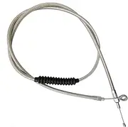 Motorcycle Accessorie 70-3/4 Inch 180CM Braided Stainless Steel Clutch Cable for H&Arley Forty Eight Hard Candy Custom XL1200X 2013-2014