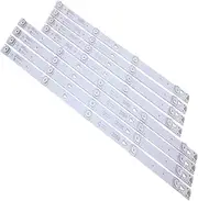 BGBLKLGPPN 8pcs LED Backlight Strip Compatible with L55P2-UDN TOT-55D2900-4x4+4x5-3030C B55A658U 55U6700C 55D2900 55HR330M04C LC-55LB481U NS-55D510NA17 TV Light Strip