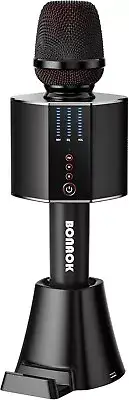 Bluetooth Wireless Karaoke Microphone, Portable Karaoke Machine Mic & Speake...