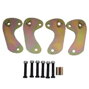 4"-6"Lift Front Caster 50 Castor Plate Kit Fit For Toyota Landcruiser 80 105 1991-ON