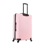 Suitcase Pink ABS Plastic Lightweight Hardside 360 Degree Silent Spinner 4-Wheel