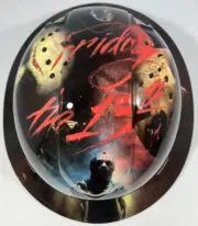 New Full Brim Hard Hat Custom Hydro Dipped FRIDAY THE 13TH HORROR MOVIE