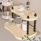 2/3 Layers Desktop Storage Rack Elegant Spice Bottles Cans Holder Perfume