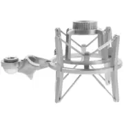 Universal Plastic Microphone Shock Mount Stand Compatible for U87 Condenser Mic