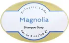 Magnolia Shampoo Soap Bar By Eclectic Lady, 4 oz Bar