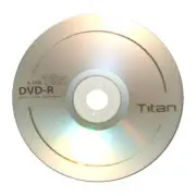 500 Titan Brand 16X Logo DVD-R DVDR Blank Disc 4.7GB [FREE EXPEDITED SHIPPING]